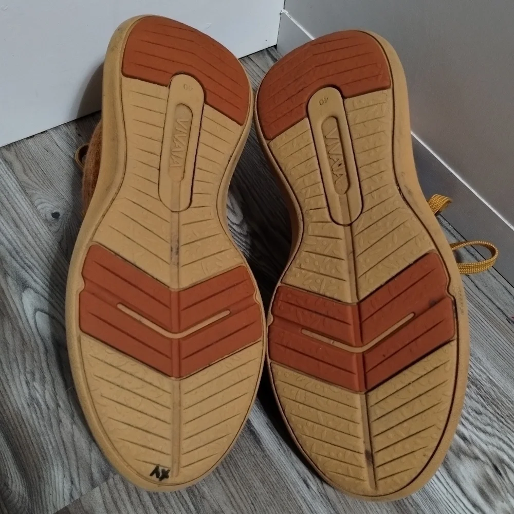 VIVAIA Unisex Sneaker Sliders (Urban) Wool Apricot Size 40 W9 / M7.5
